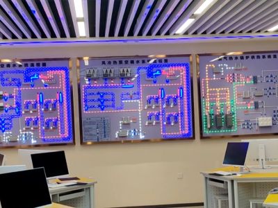 空气热泵工艺流程模型