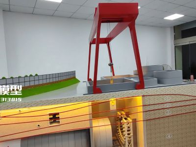 地铁施工工艺展示沙盘模型